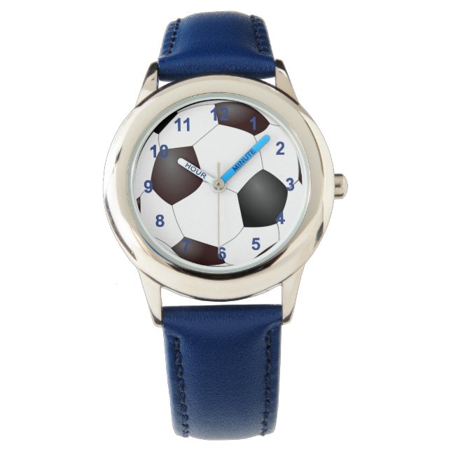 Schöne Fußball Armbanduhr (Vorderseite)