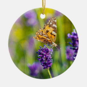 Schöne Fütternd Butterfly Weihnachtsschmuck