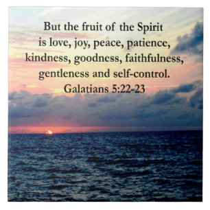 SCHÖNE GALATIANERFRÜCHTE DES SPIRITS FLIESE