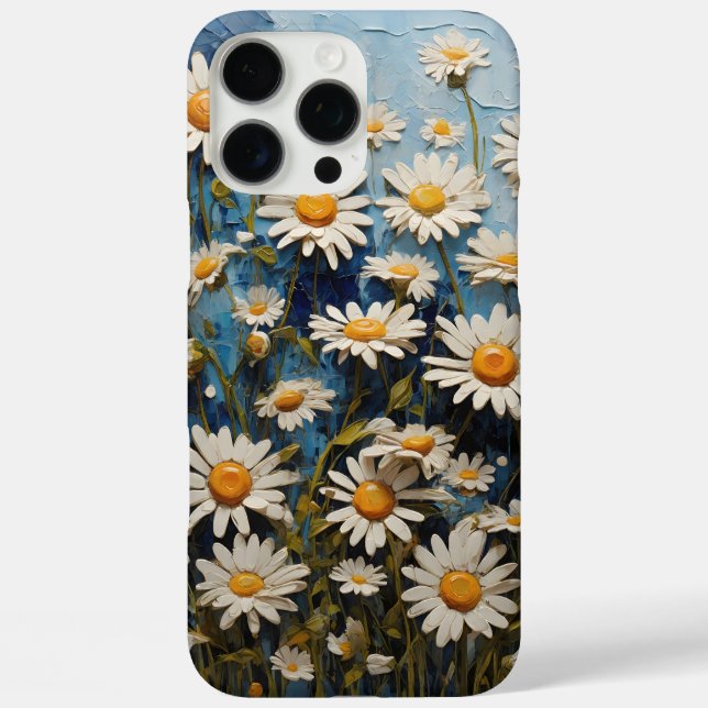 Schöne Gänge auf blauem Hintergrund iPhone 16 Pro Max Hülle (Rückseite)