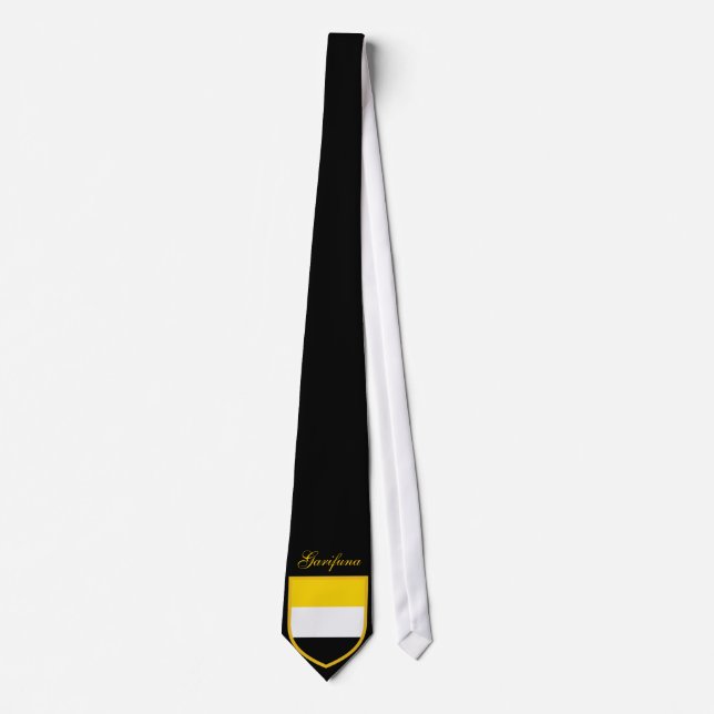 Schöne Garifuna Flagge Krawatte (Vorderseite)