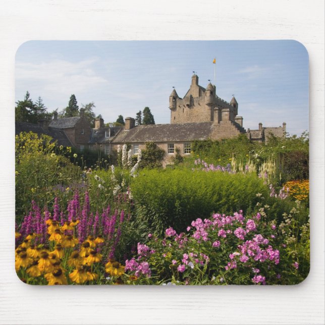 Schöne Gärten und berühmtes Schloss in Mousepad (Vorne)