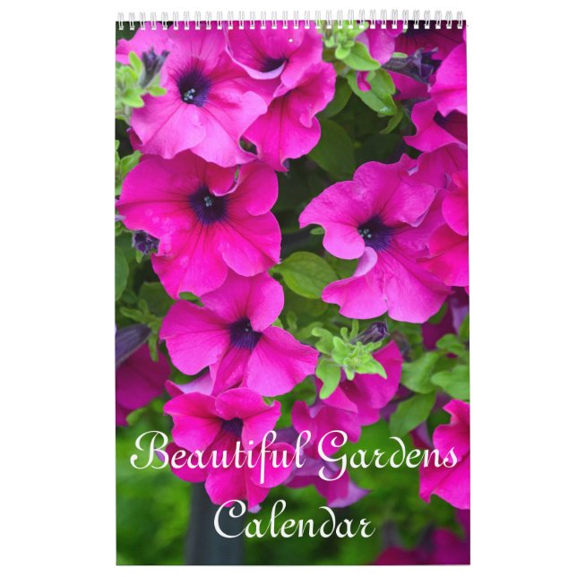 Schöne Gärten und Blume Kalender (Titelbild)