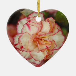 Schöne Gartennelken-Verzierung Keramik Ornament