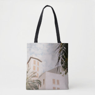 SCHÖNE GEBÄUDE IN DER VINTAGEN STADT SEHEN TASCHE