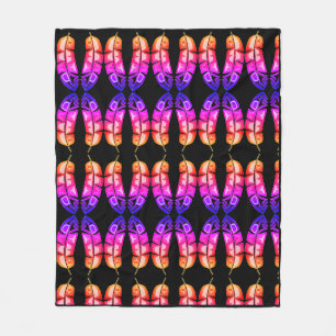 Schöne gebürtiger Amerikaner-Entwurfs-Fleece-Dec Fleecedecke
