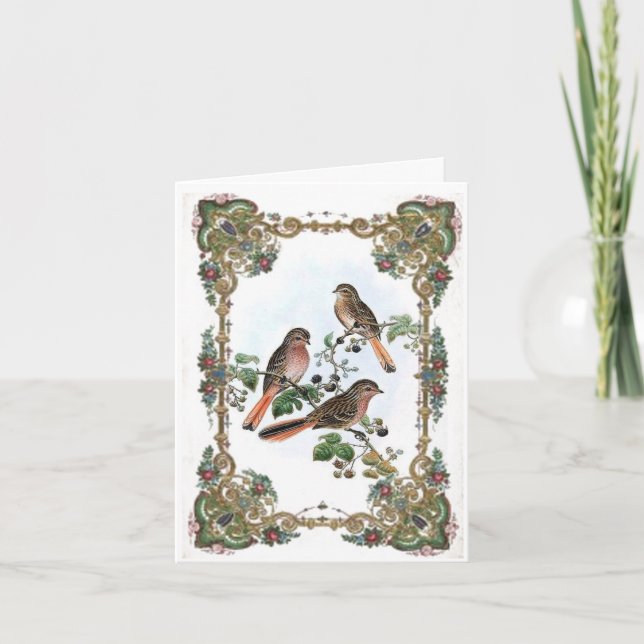 Schöne Gedanken für Sie Karte (Vorderseite)