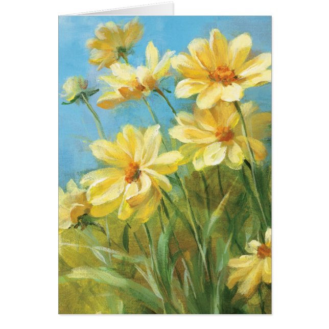 Schöne gelbe Gänseblümchen (Vorne)