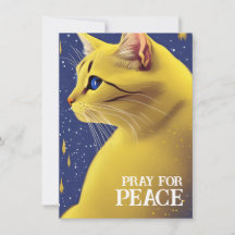 Schöne Gelbe Katze mit blauen Augen - ukraine
