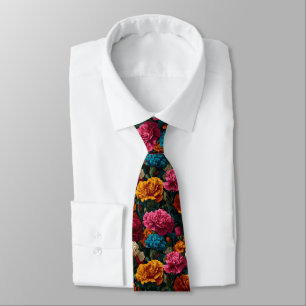 Schöne Geschenke für Dad Nelke Floral Krawatte