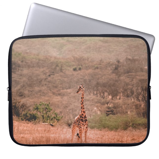 SCHÖNE GIRAFFE LAPTOPSCHUTZHÜLLE (Vorderseite)