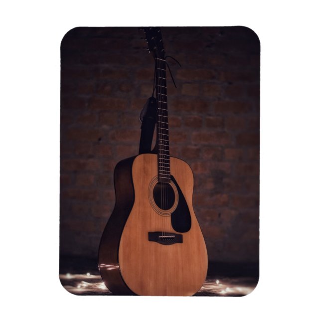 Schöne Gitarre Magnet (Vertikal)