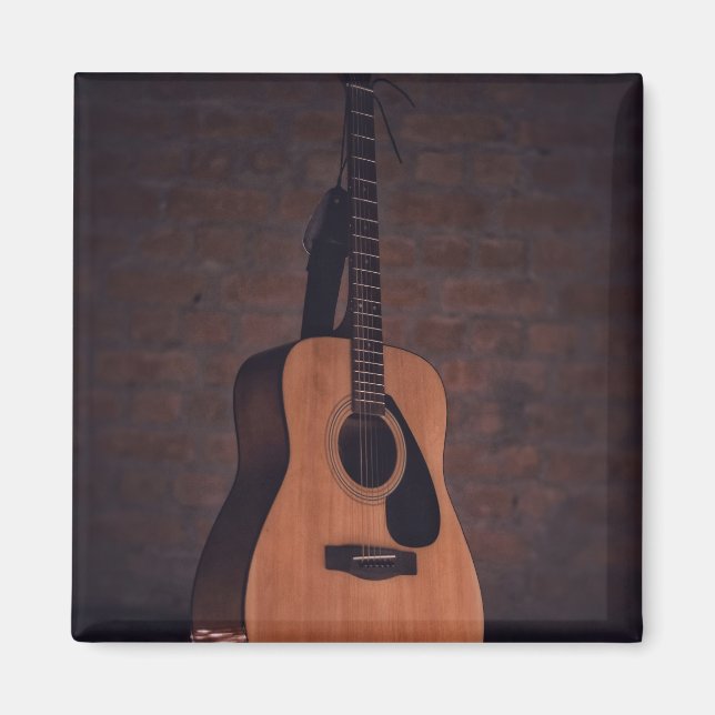 Schöne Gitarre Magnet (Vorne)