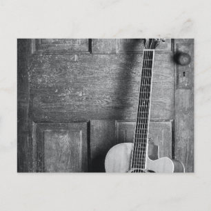 Schöne Gitarre Postkarte