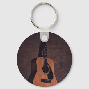Schöne Gitarre Schlüsselanhänger