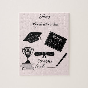 Schöne glückliche Abschlüsse Tag