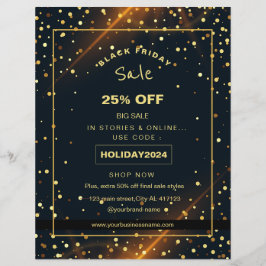 Schöne Golden Glitzern - Paradies für Kletterhexen Flyer