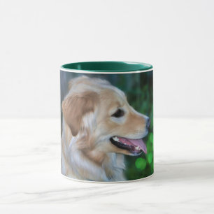 Schöne Golden Retriever Tasse
