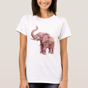 Schöne Goldene ABSTRACT ART Mode Druck T-Shirt
