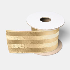Schöne, goldgestreifte Hochzeit Satinband