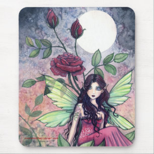 Schöne gotische Rose Mousepad von Molly Harrison