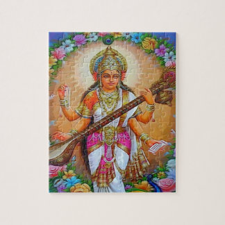 Schöne Göttin Saraswati