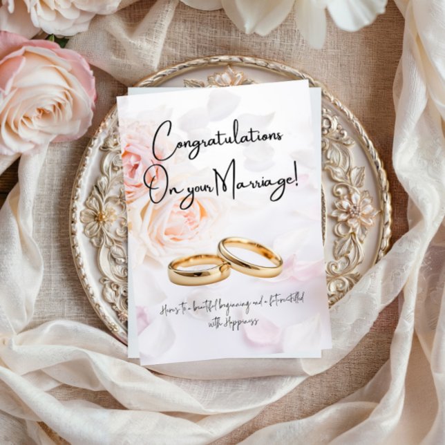 Schöne Gratulation zur Hochzeit Geld Karte (Von Creator hochgeladen)