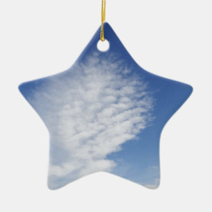 Schöne, große Wolke Keramikornament