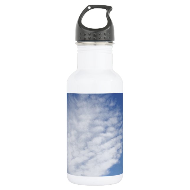 Schöne, große Wolke Trinkflasche (Vorderseite)