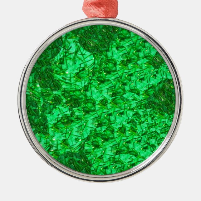 Schöne grüne Ornament (Vorne)