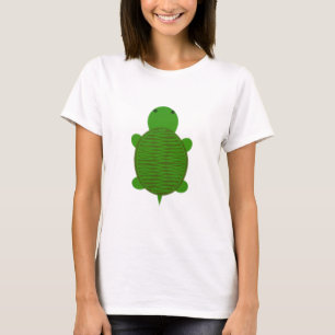 Schöne grüne Schildkröte T-Shirt