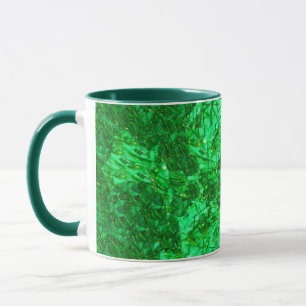 Schöne grüne Tasse
