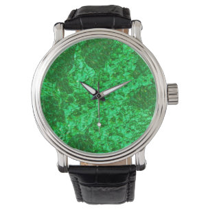 Schöne grüne Uhr