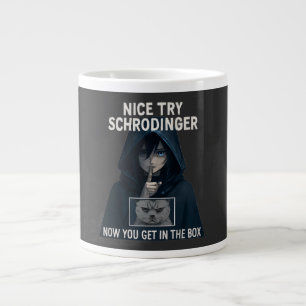 Schöne Grüße Schrödinger Lustige Katzenbecher Jumbo-Tasse