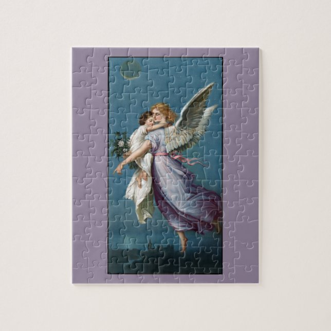Schöne Guardian Angel Painting Jigsaw Puzzle (Vertikal)