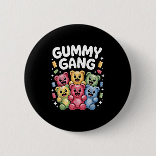 Schöne Gummibärentechnik für Männer Frauen Kinder  Button