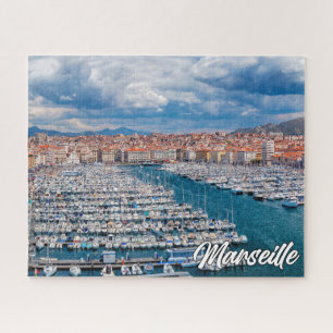 Schöne Hafenstadt Marseille, Frankreich