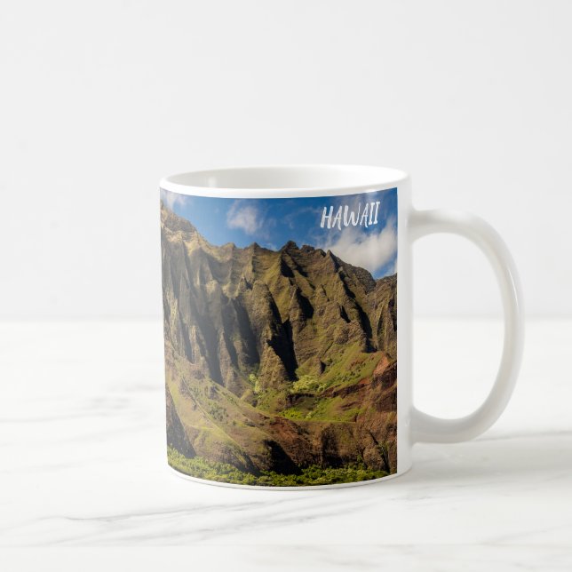 Schöne Hawaii-Berge Kaffeetasse (Rechts)