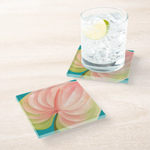 Schöne Hawaii-Kunst Glasuntersetzer