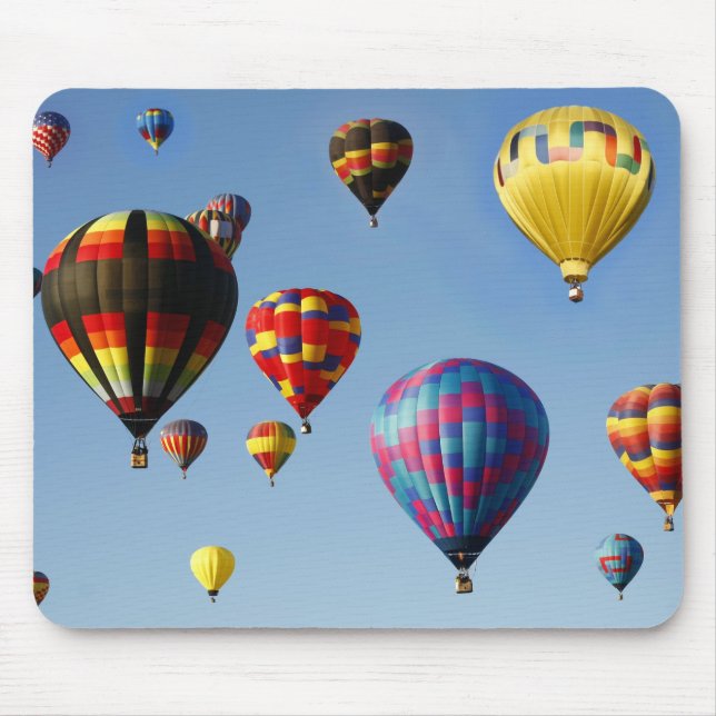 Schöne Heißluftballons Mousepad (Vorne)