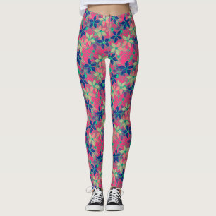 Schöne, helle Blume Blütenpracht Sommerdrucken Leggings