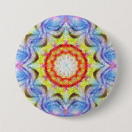 Schöne, helle Mosaiksteinblume Button