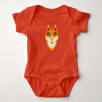 Schöne helle Orangenfuchs-Babyjungen Baby Strampler