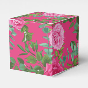 Schöne hellrosa Hochzeitsstipps Rose Geschenkschachtel