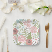 Schöne hellrosa und grüne Blume