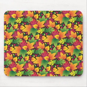 Schöne Herbstblätter-Mausmatte Mousepad