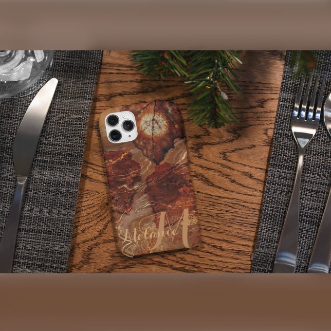 Schöne Herbstlaub Personalisiert Name Case-Mate iPhone 14 Plus Hülle (Von Creator hochgeladen)