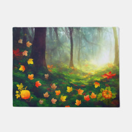 Schöne Herbstlaube Fußmatte