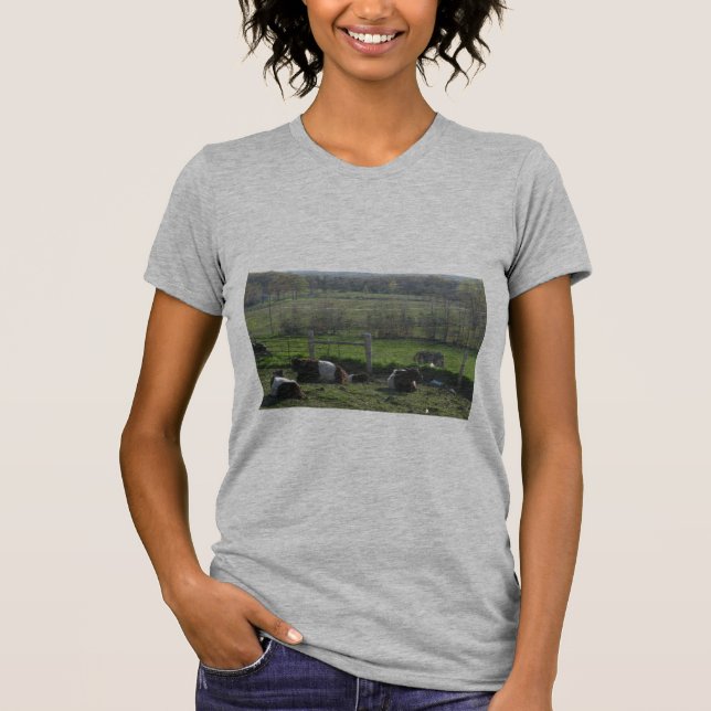 Schöne Herde von Belties Entspannen T - Shirt (Vorderseite)