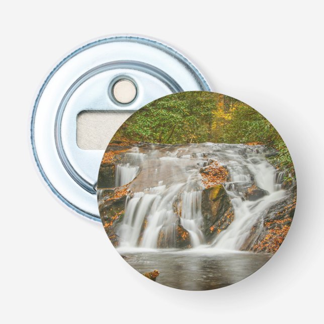 Schöne Herzöge Bach Wasserfall in N. Georgien Flaschenöffner (Vorderseite)